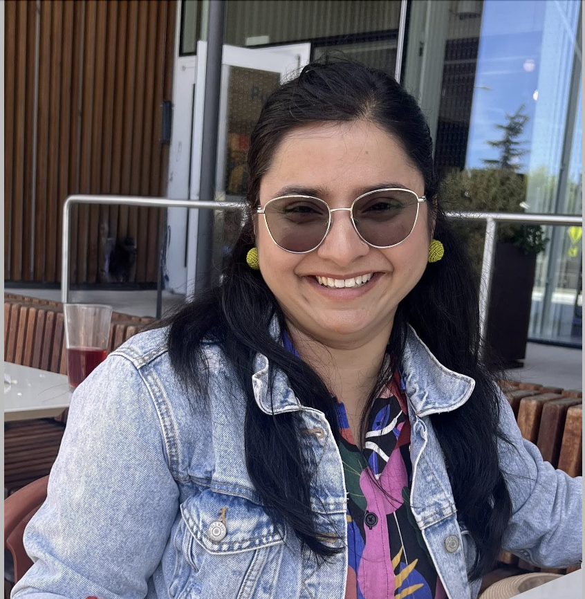 Mugdha Choudhari Smiling